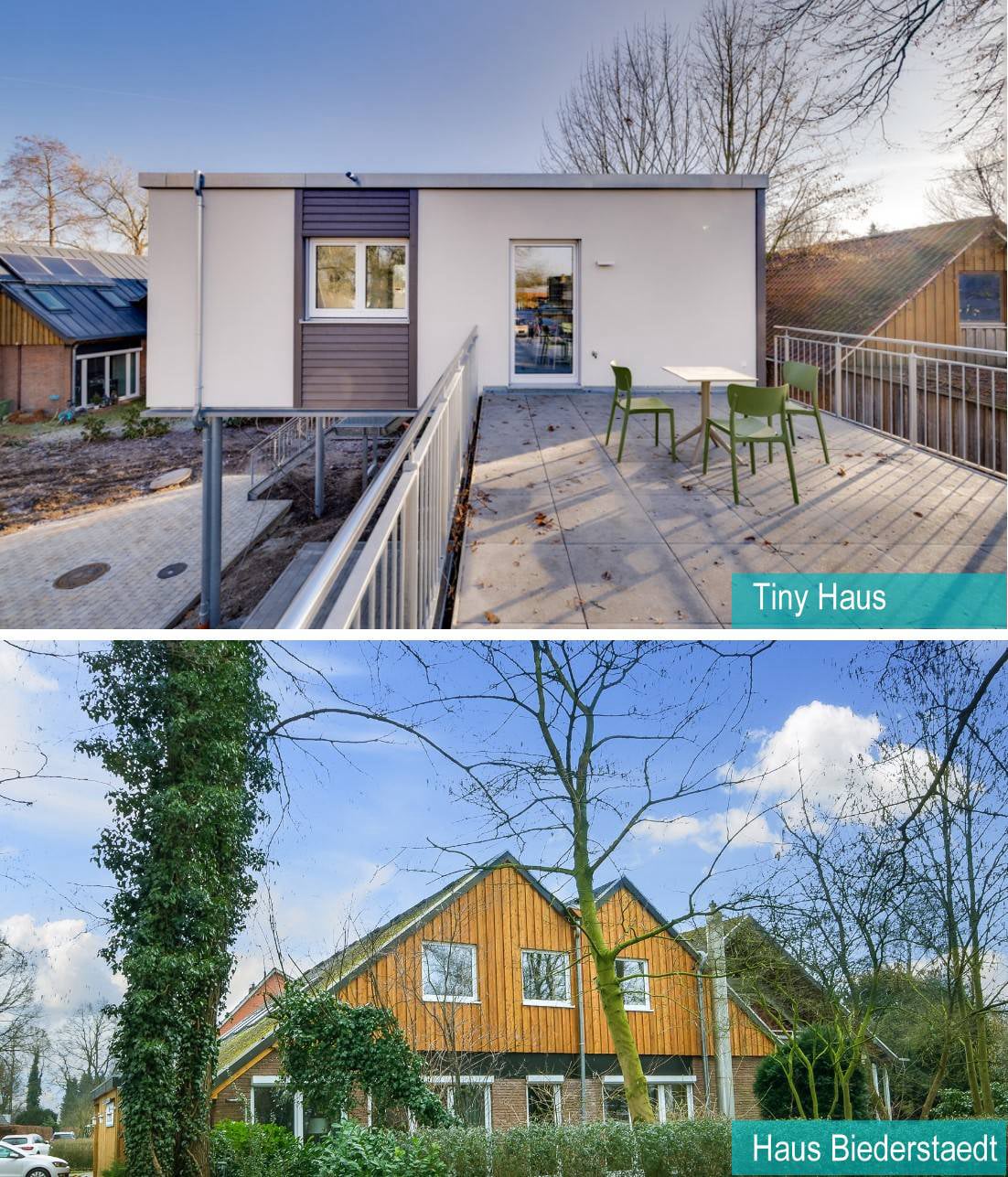 Tiny Haus -Hotel und Pension Haus Biederstaedt in Niedersachsen, Ottersberg