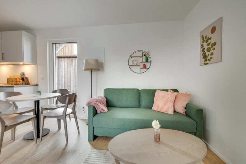 Apartment Tiny Haus 36 ㎡  für 1- 4 Personen