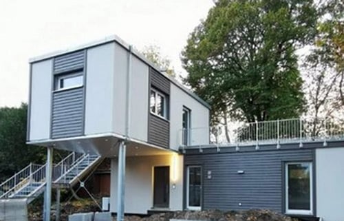 Apartment Tiny Haus 36 ㎡  für 1- 4 Personen